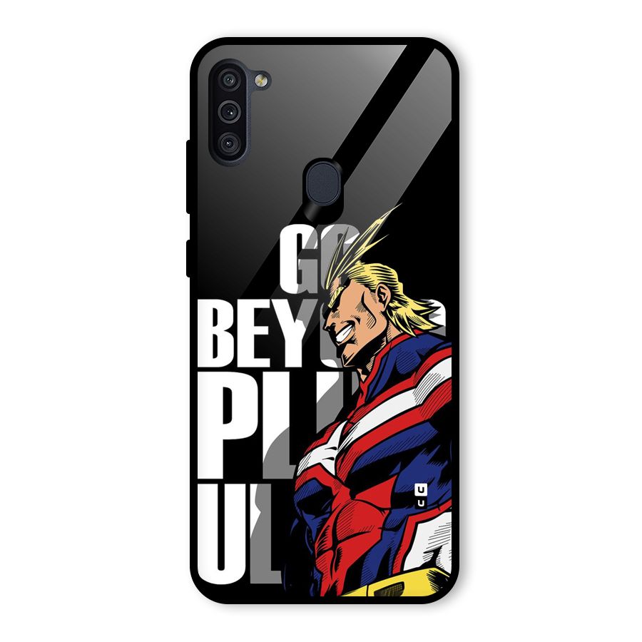Go Beyond Glass Back Case for Galaxy M11