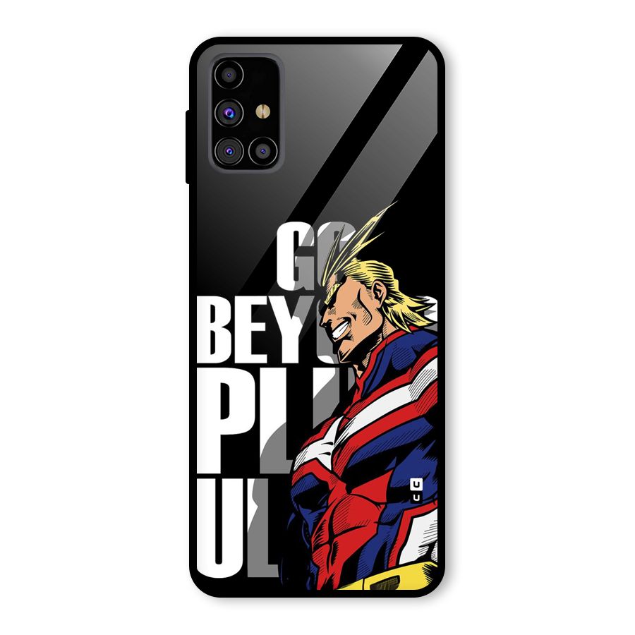 Go Beyond Glass Back Case for Galaxy M31s