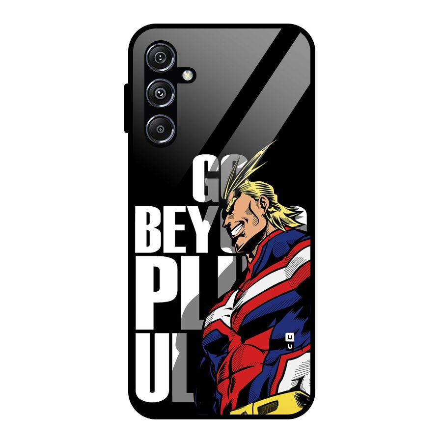 Go Beyond Glass Back Case for Galaxy M34 5G