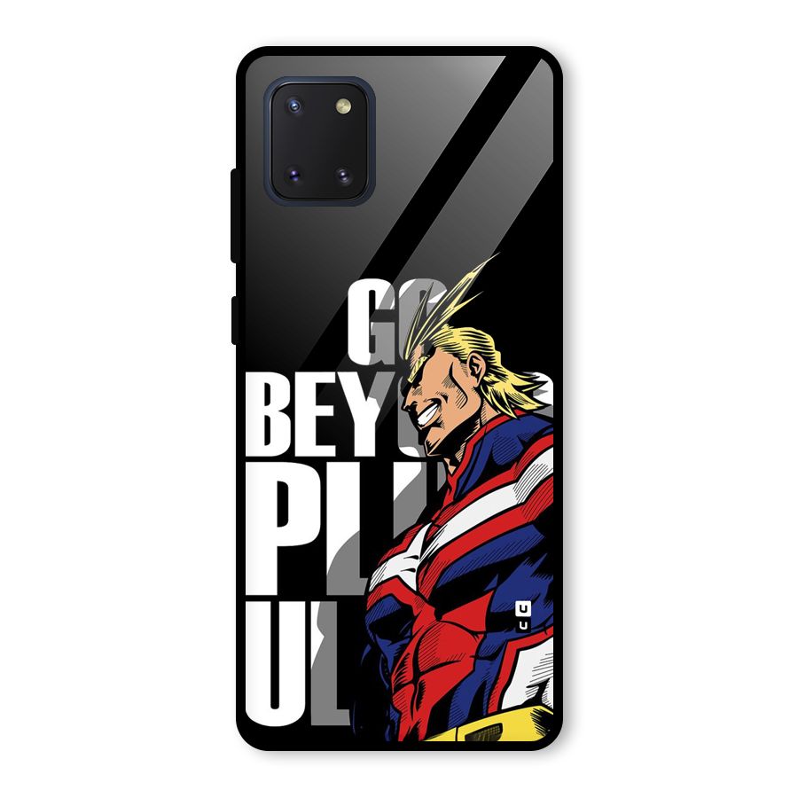 Go Beyond Glass Back Case for Galaxy Note 10 Lite