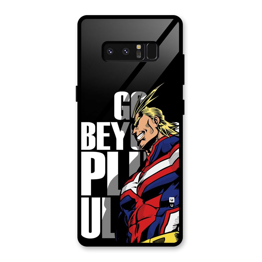 Go Beyond Glass Back Case for Galaxy Note 8