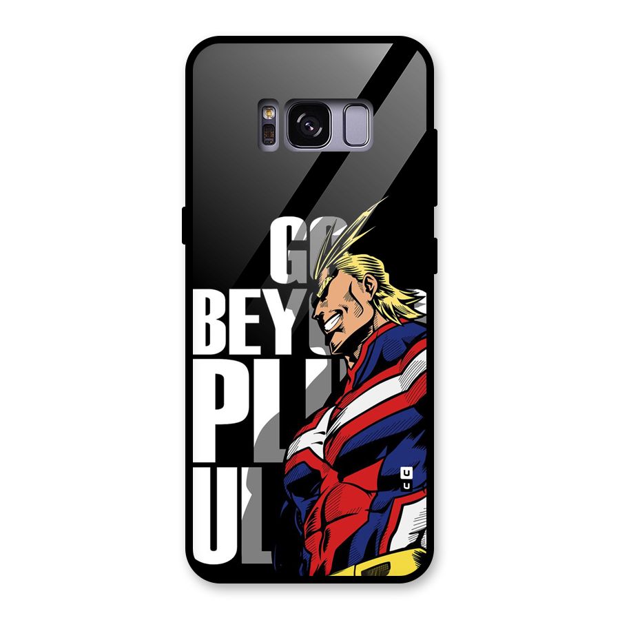 Go Beyond Glass Back Case for Galaxy S8