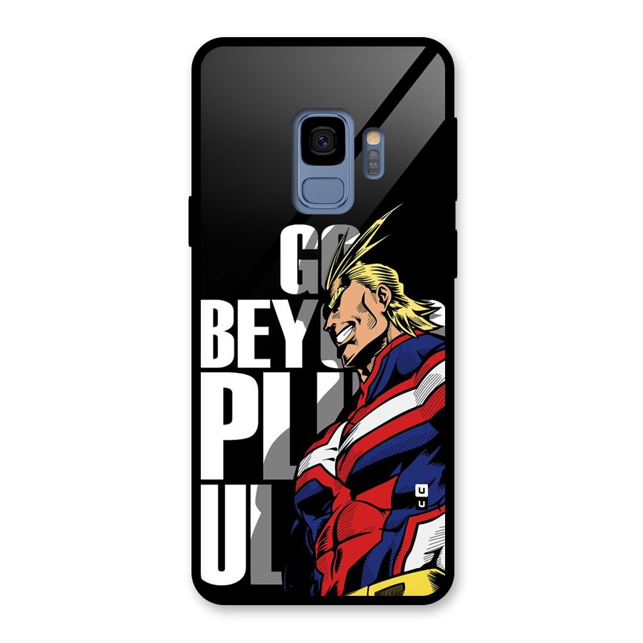 Go Beyond Glass Back Case for Galaxy S9