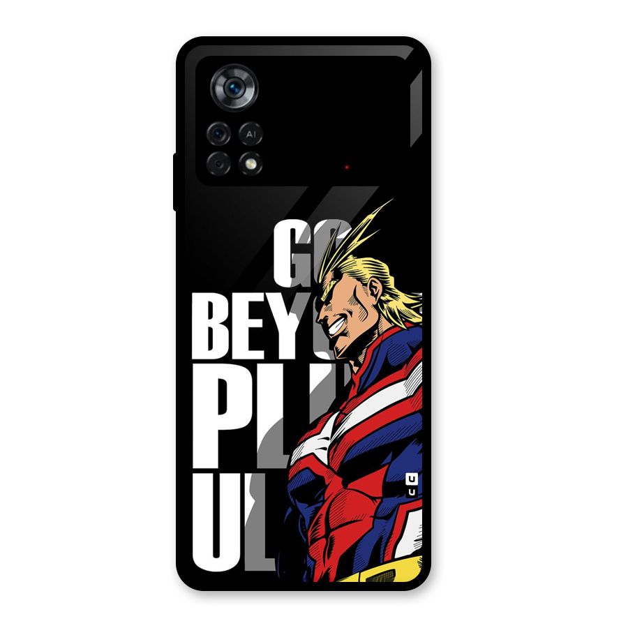 Go Beyond Glass Back Case for Poco X4 Pro 5G
