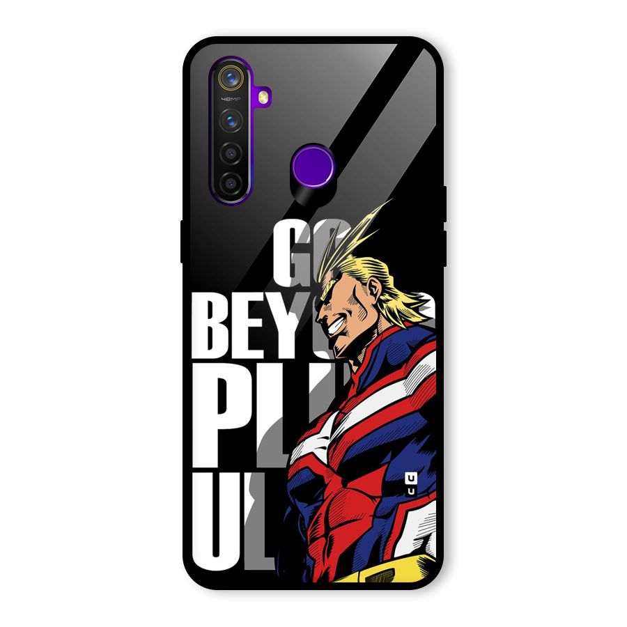 Go Beyond Glass Back Case for Realme 5 Pro