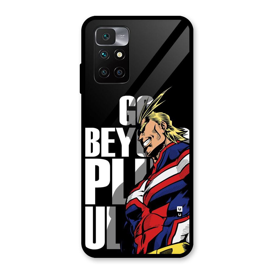 Go Beyond Glass Back Case for Redmi 10 Prime