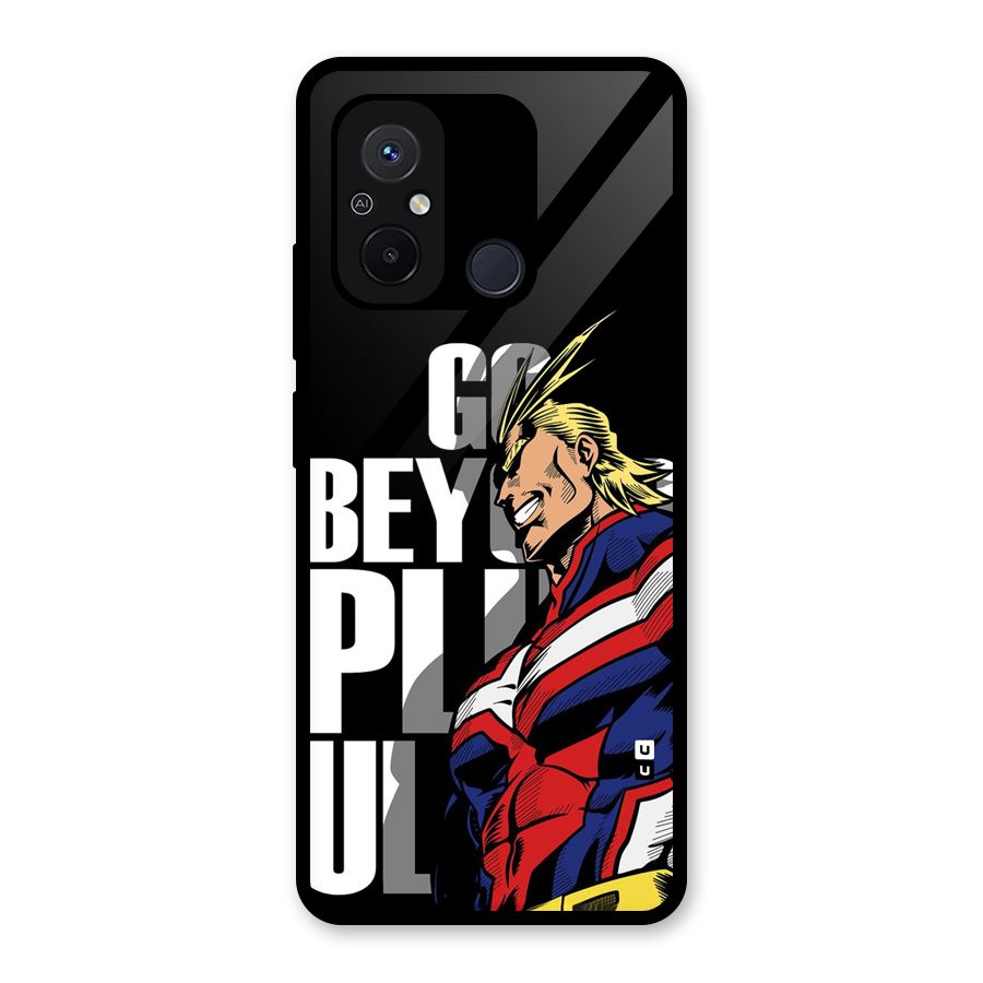 Go Beyond Glass Back Case for Redmi 12C