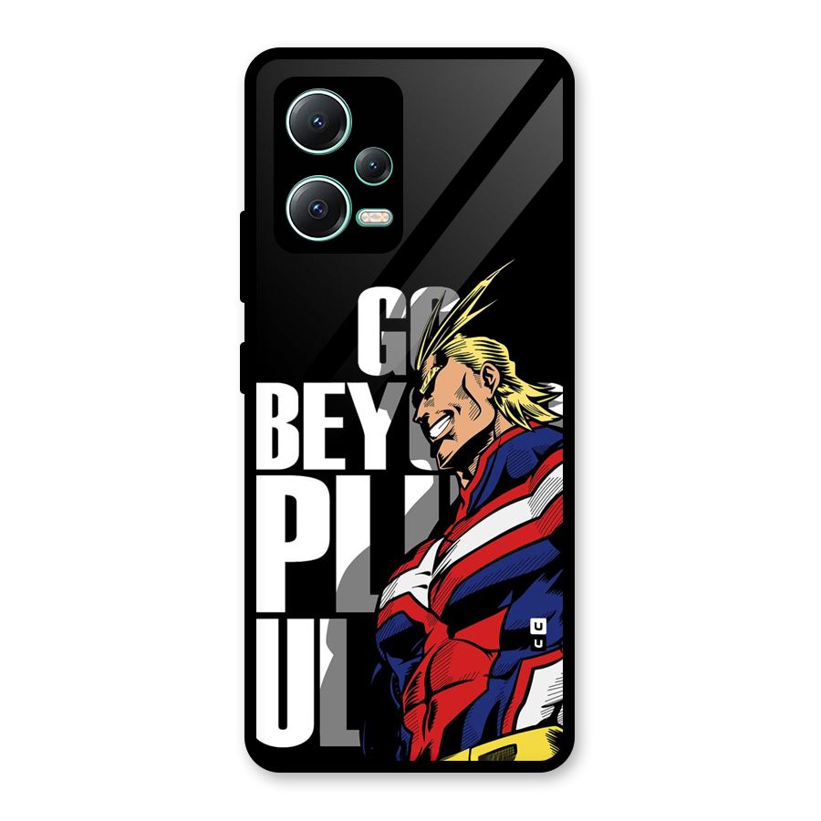Go Beyond Glass Back Case for Redmi Note 12 5G
