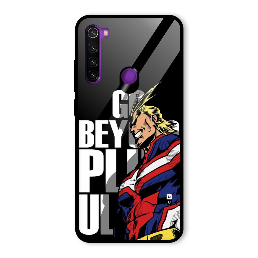 Go Beyond Glass Back Case for Redmi Note 8