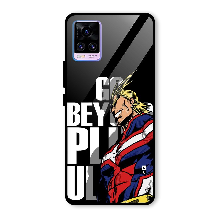 Go Beyond Glass Back Case for Vivo V20 Pro