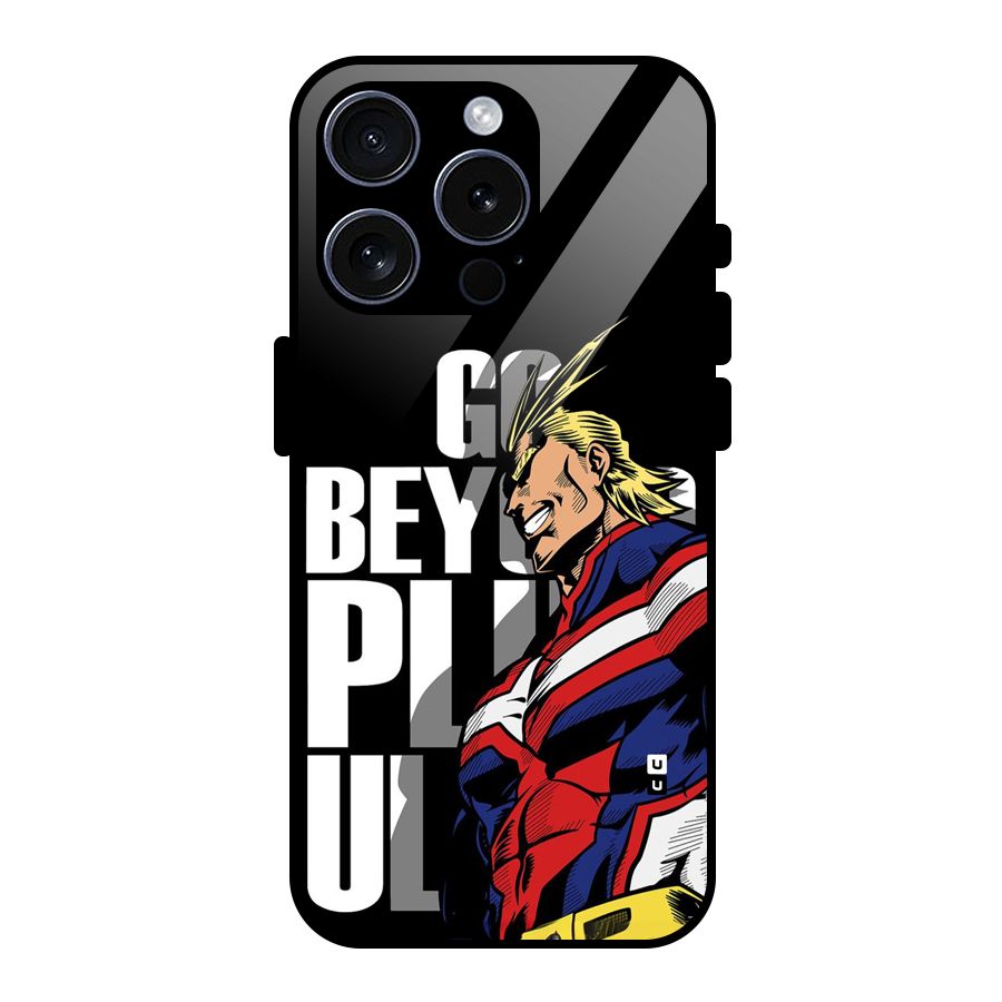 Go Beyond Glass Back Case for iPhone 15 Pro