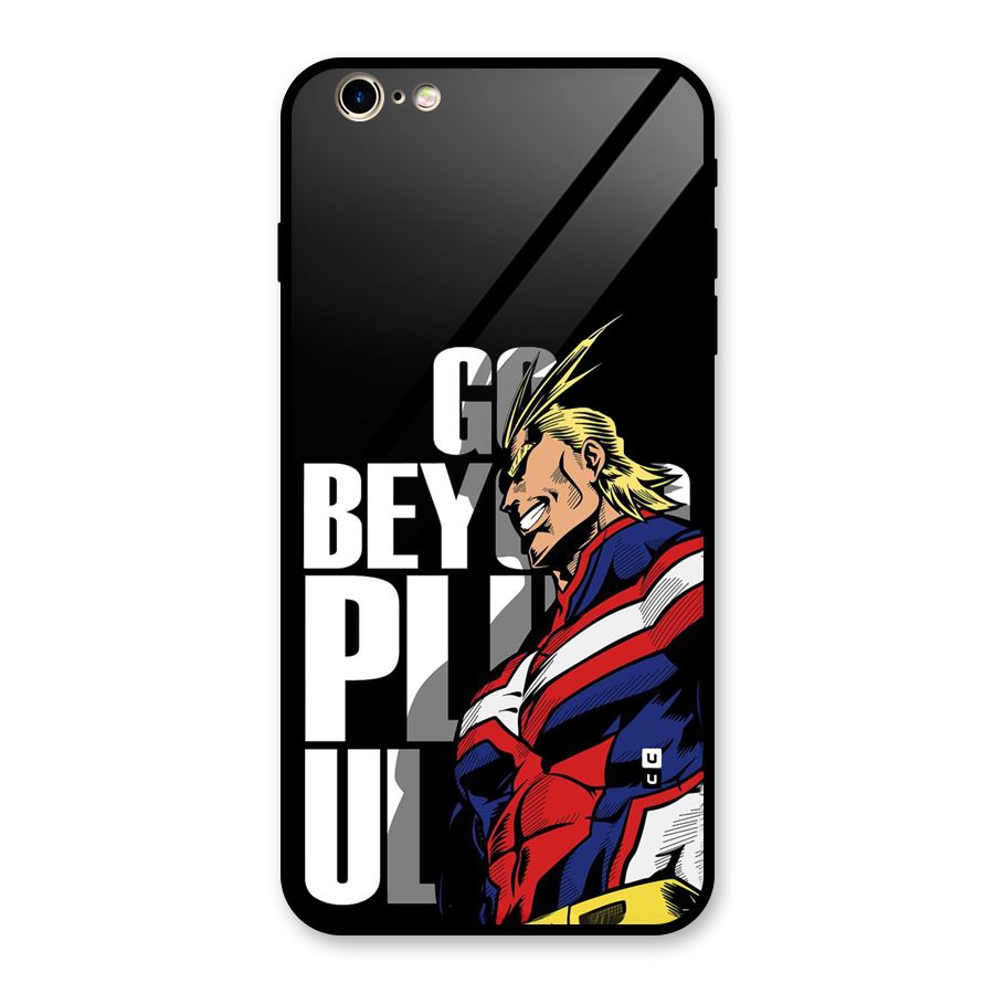 Go Beyond Glass Back Case for iPhone 6 Plus 6S Plus