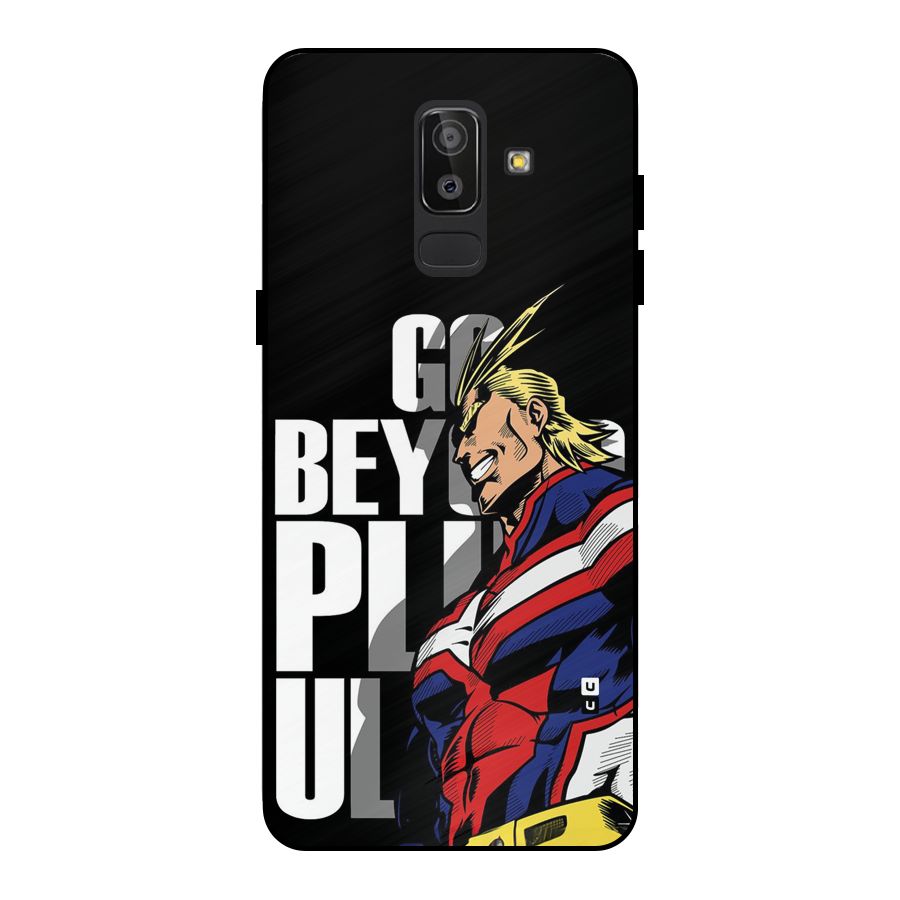 Go Beyond Metal Back Case for Galaxy J8