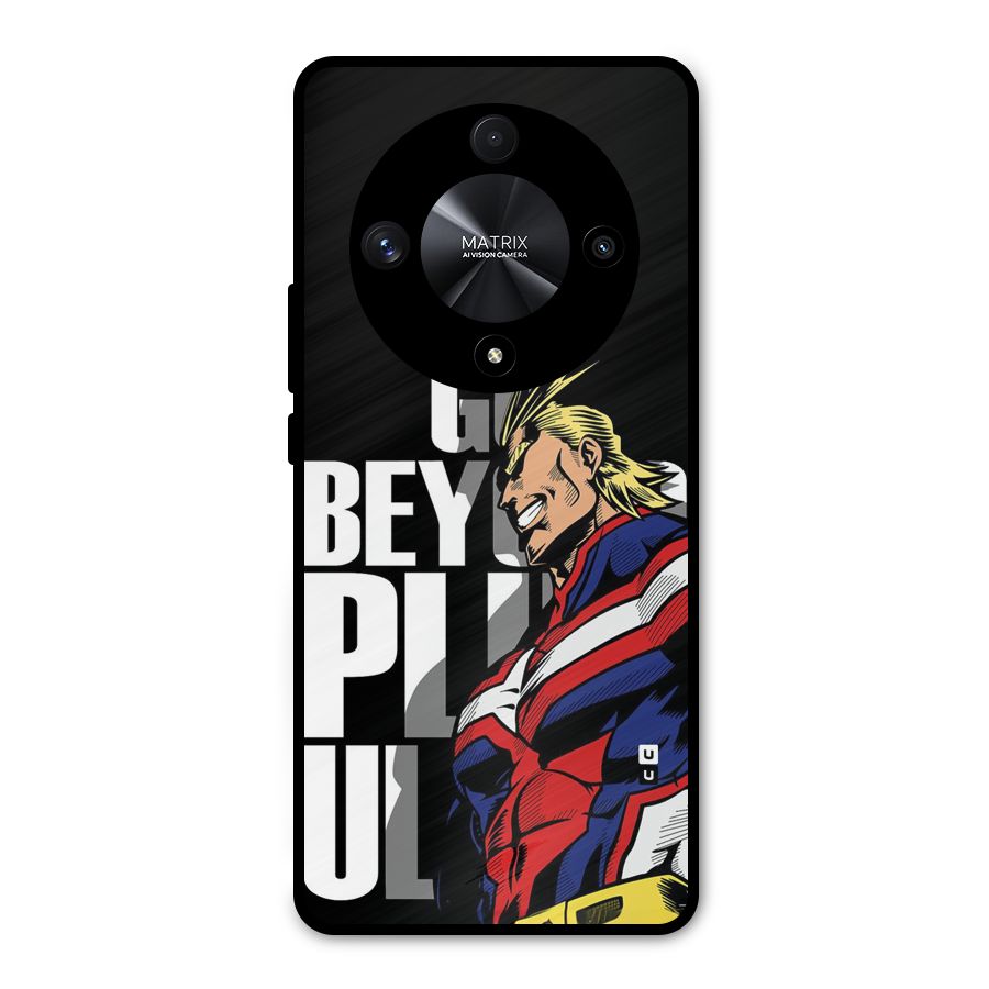 Go Beyond Metal Back Case for Honor X9b