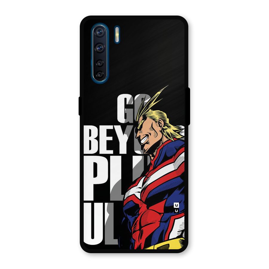 Go Beyond Metal Back Case for Oppo F15