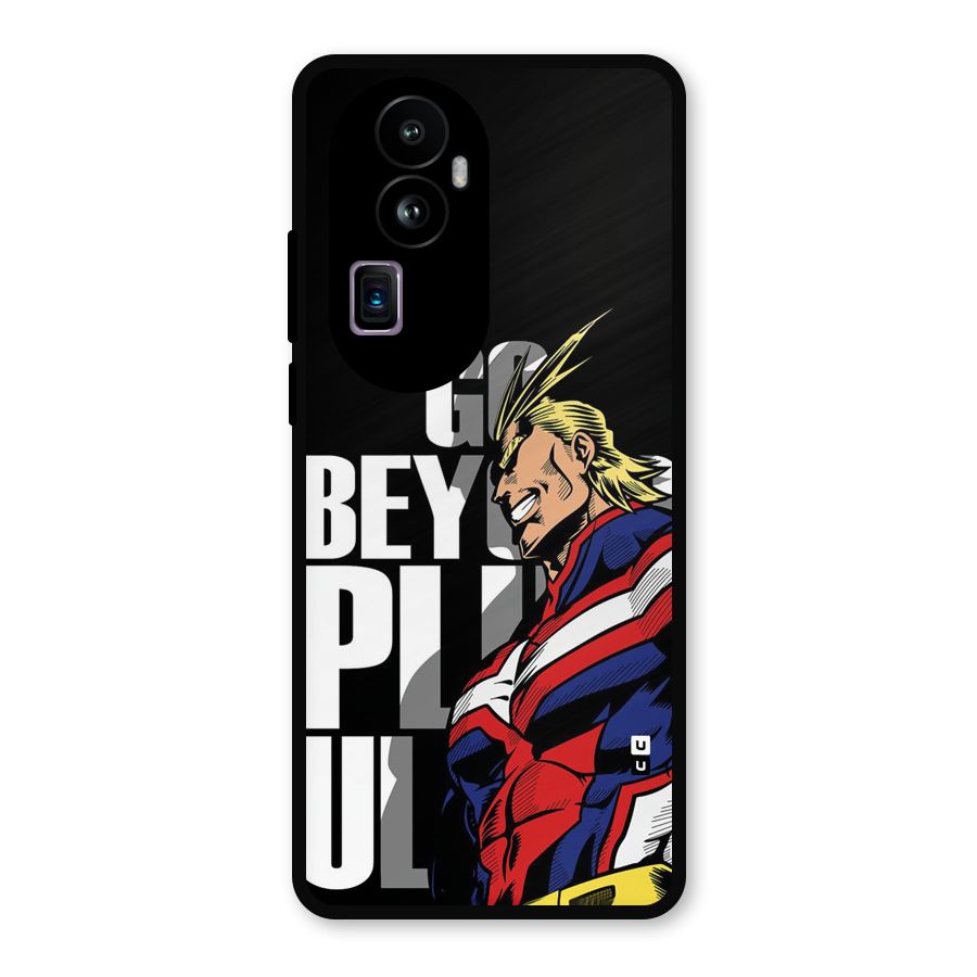 Go Beyond Metal Back Case for Oppo Reno10 Pro Plus