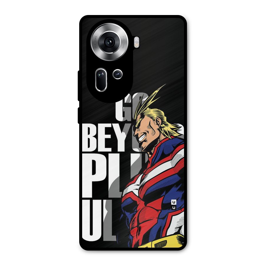 Go Beyond Metal Back Case for Oppo Reno11 5G