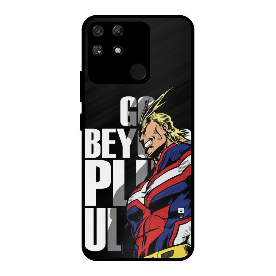 Go Beyond Metal Back Case for Realme Narzo 50A