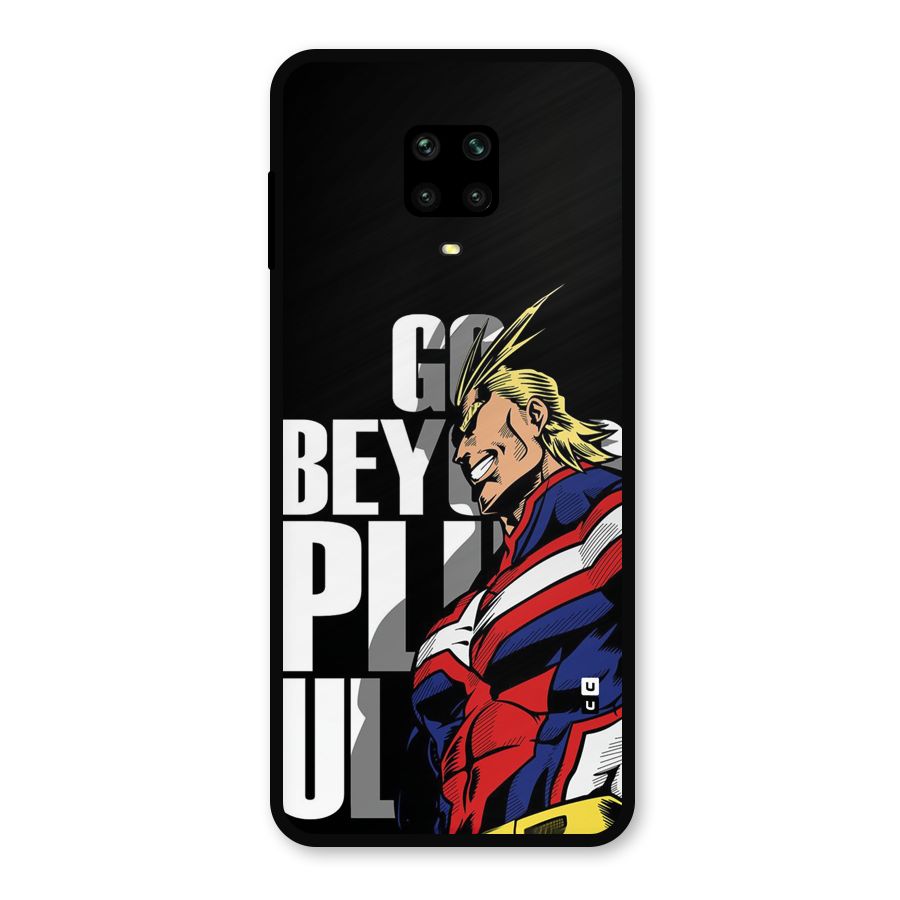 Go Beyond Metal Back Case for Redmi Note 10 Lite