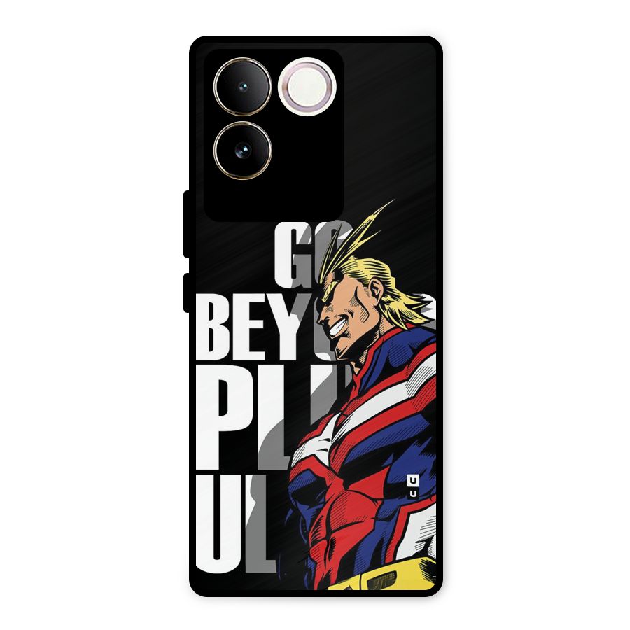 Go Beyond Metal Back Case for Vivo T2 Pro
