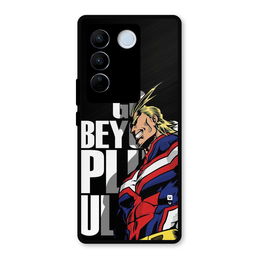 Go Beyond Metal Back Case for Vivo V27