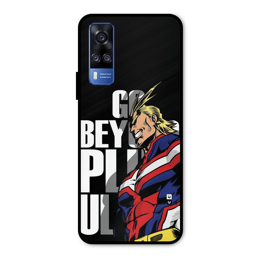 Go Beyond Metal Back Case for Vivo Y31