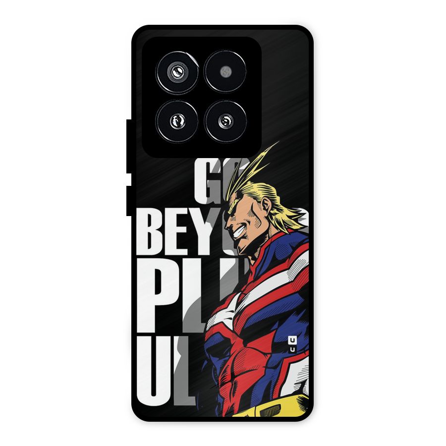 Go Beyond Metal Back Case for Xiaomi 14 Pro