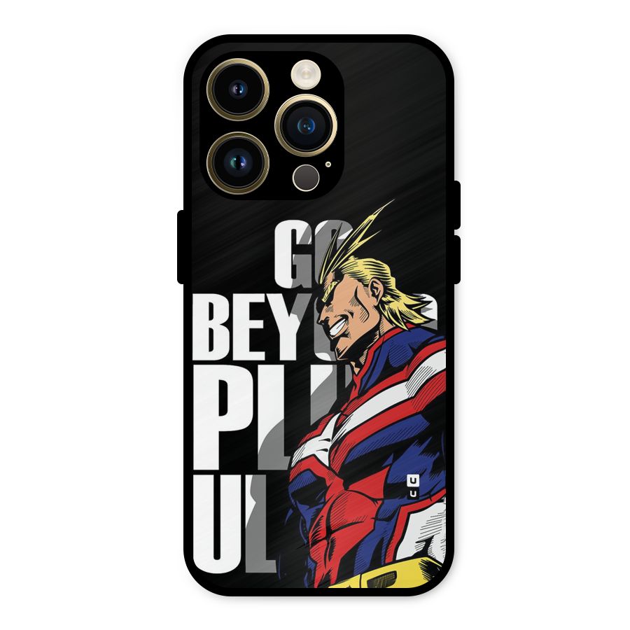 Go Beyond Metal Back Case for iPhone 14 Pro