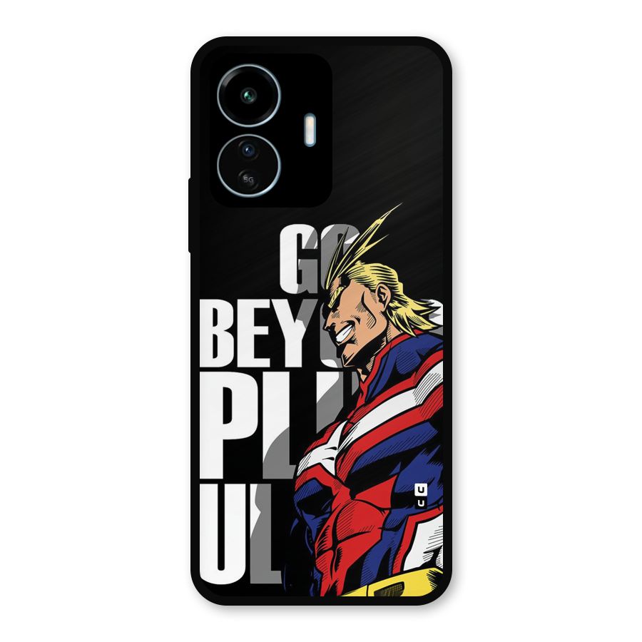 Go Beyond Metal Back Case for vivo iQOO Z6 Lite 5G
