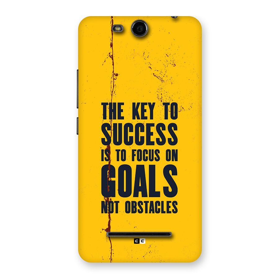 Goals Not Obstacles Back Case for Canvas Juice 3 Q392