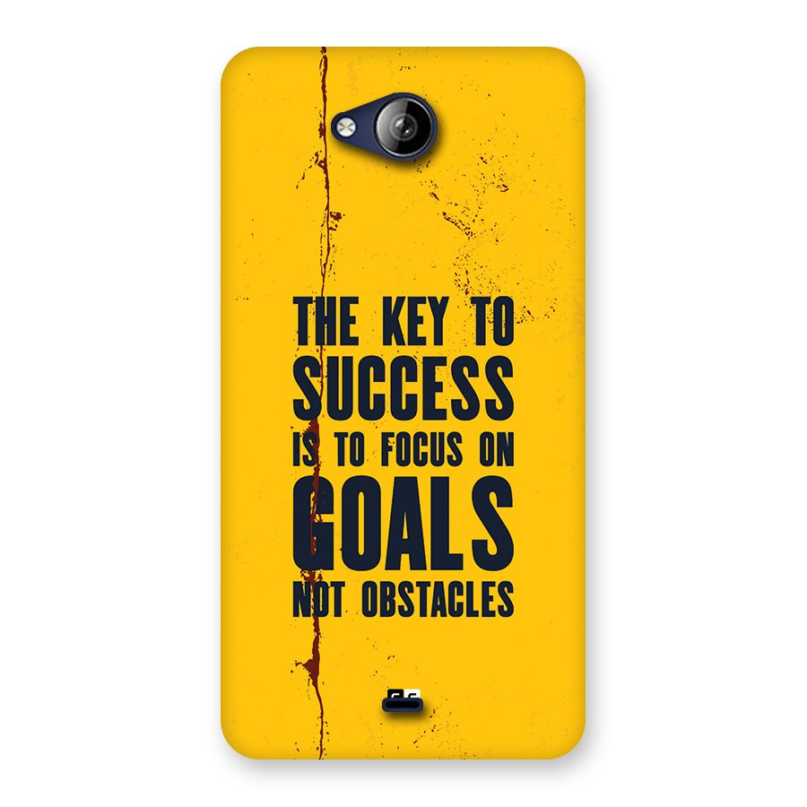 Goals Not Obstacles Back Case for Canvas Play Q355
