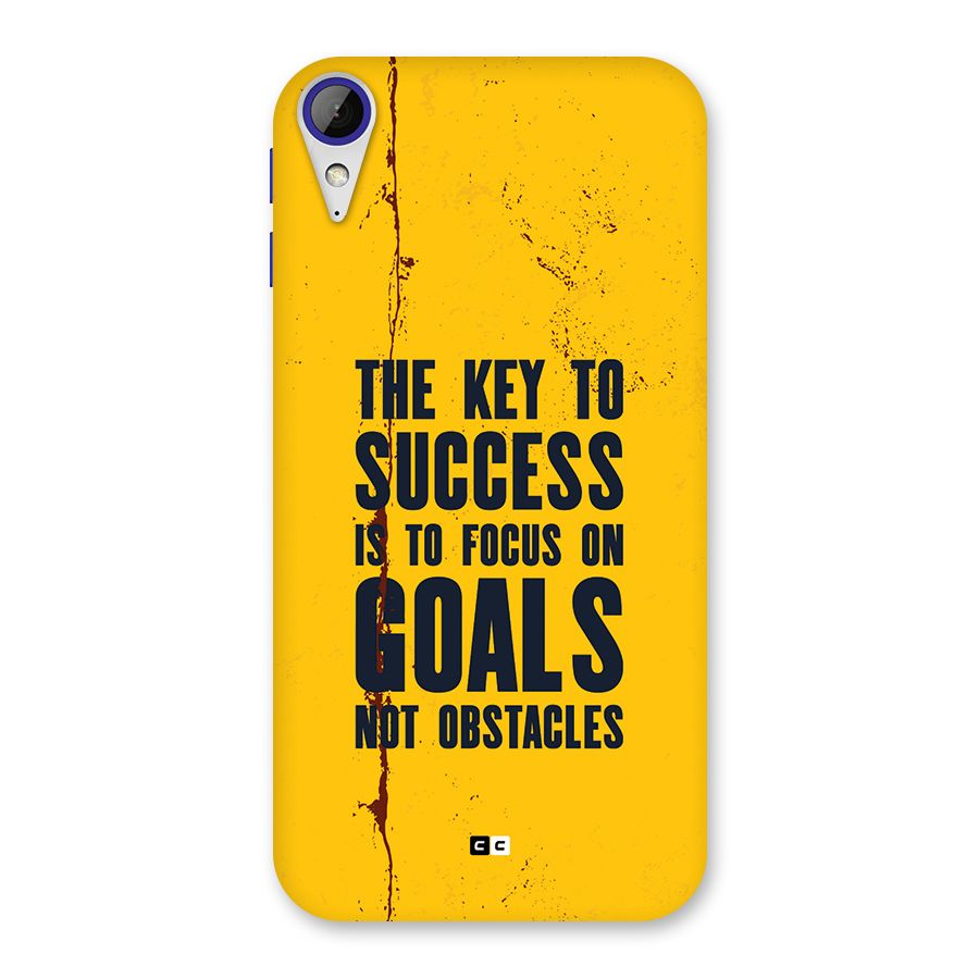 Goals Not Obstacles Back Case for Desire 830