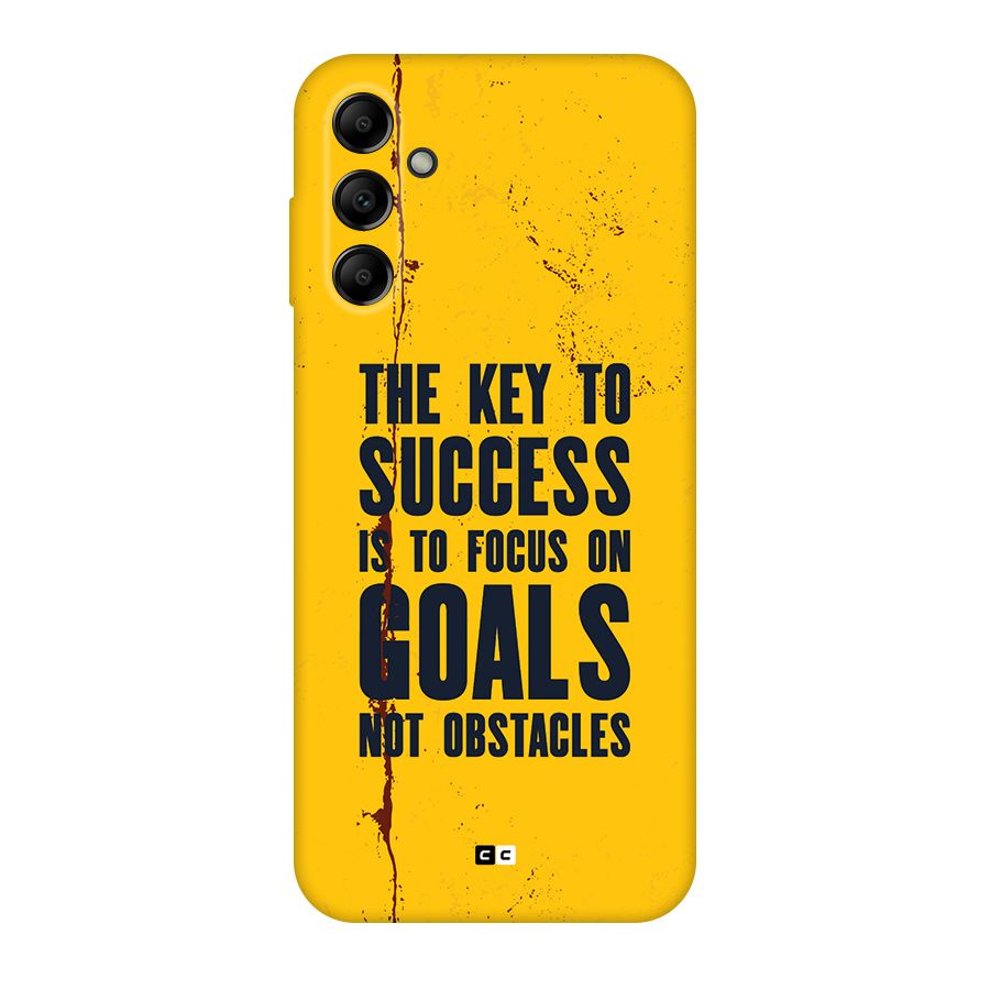 Goals Not Obstacles Back Case for Galaxy A14 5G