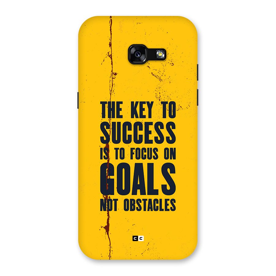 Goals Not Obstacles Back Case for Galaxy A5 2017