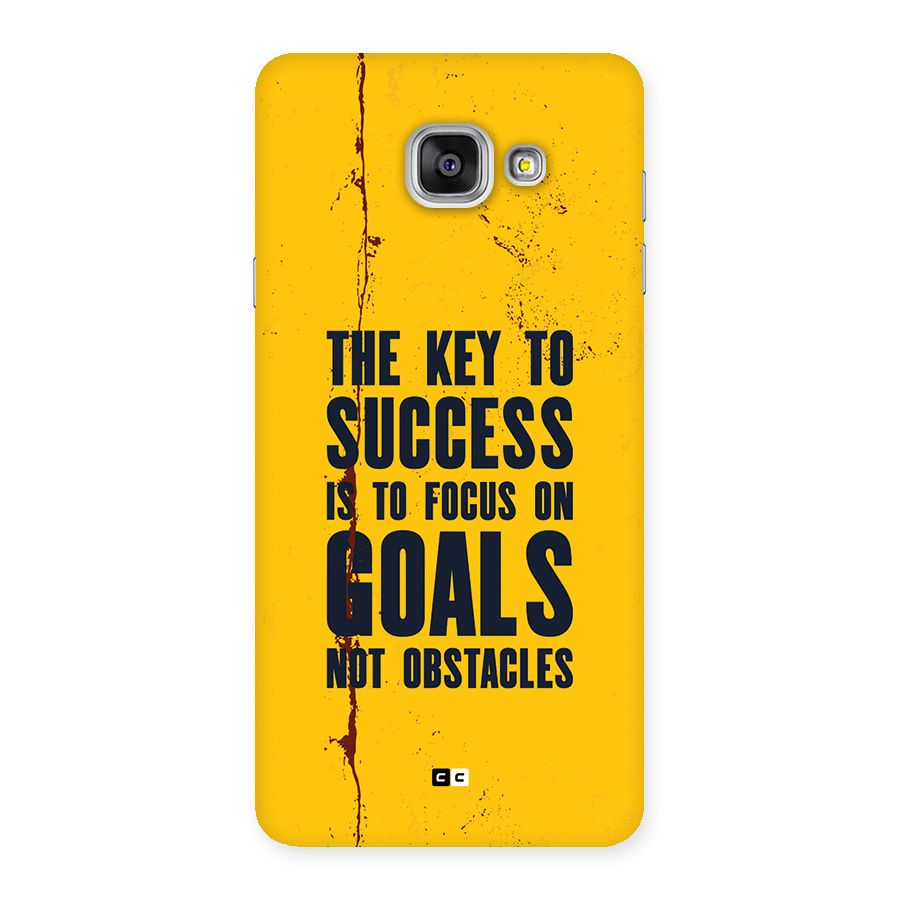 Goals Not Obstacles Back Case for Galaxy A7 (2016)