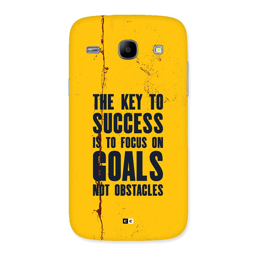 Goals Not Obstacles Back Case for Galaxy Core