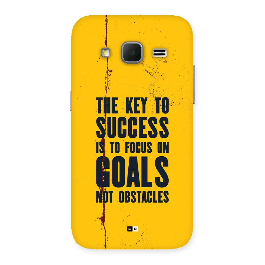 Goals Not Obstacles Back Case for Galaxy Core Prime