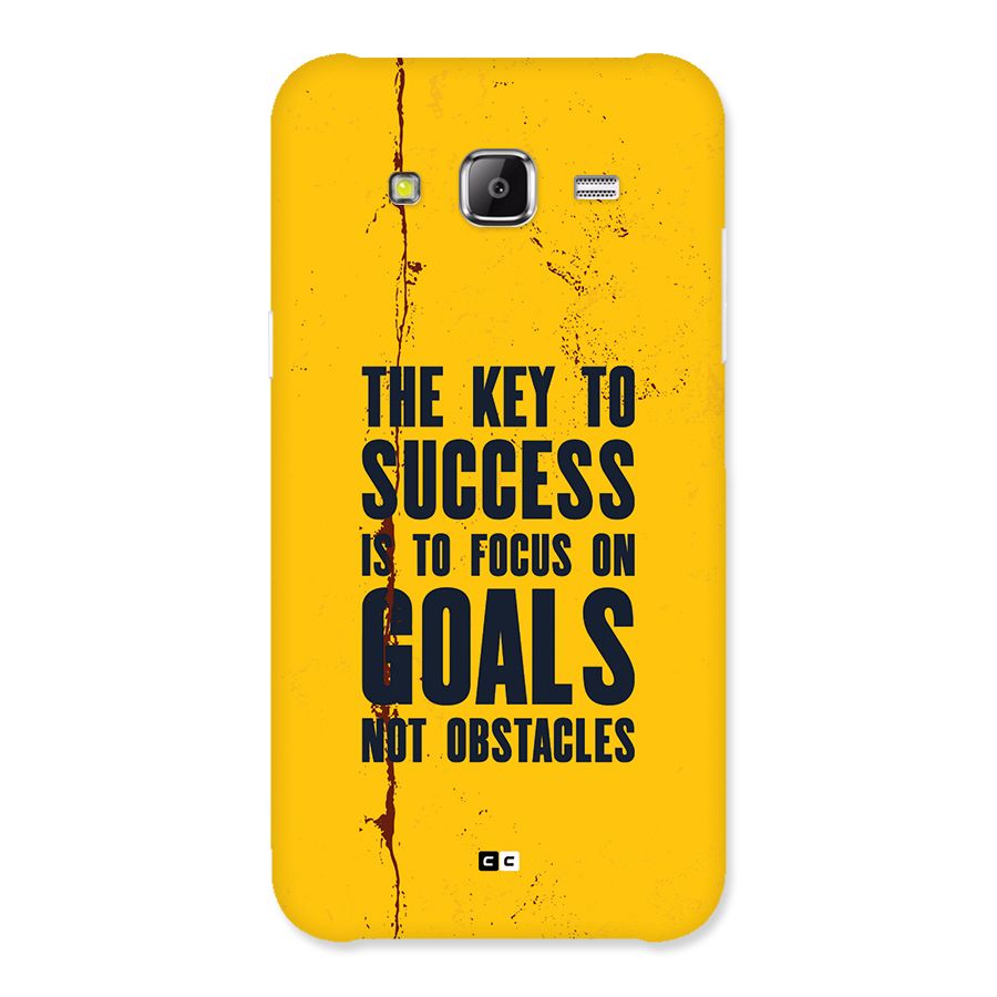 Goals Not Obstacles Back Case for Galaxy J2 Prime