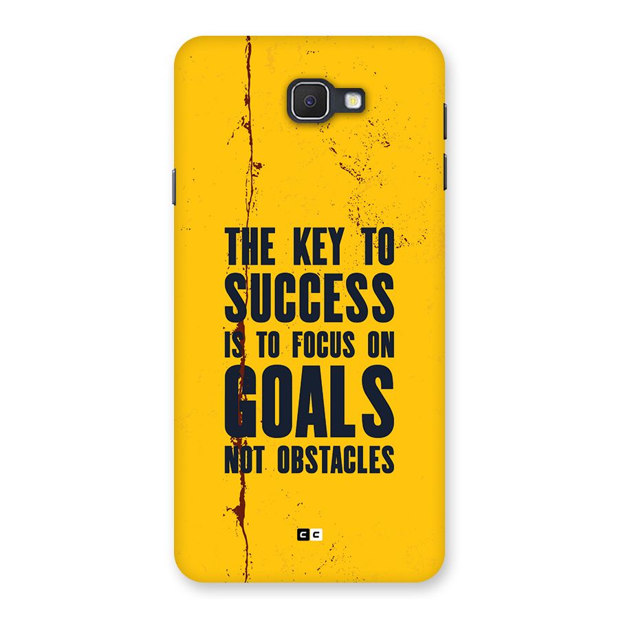Goals Not Obstacles Back Case for Galaxy J7 Prime