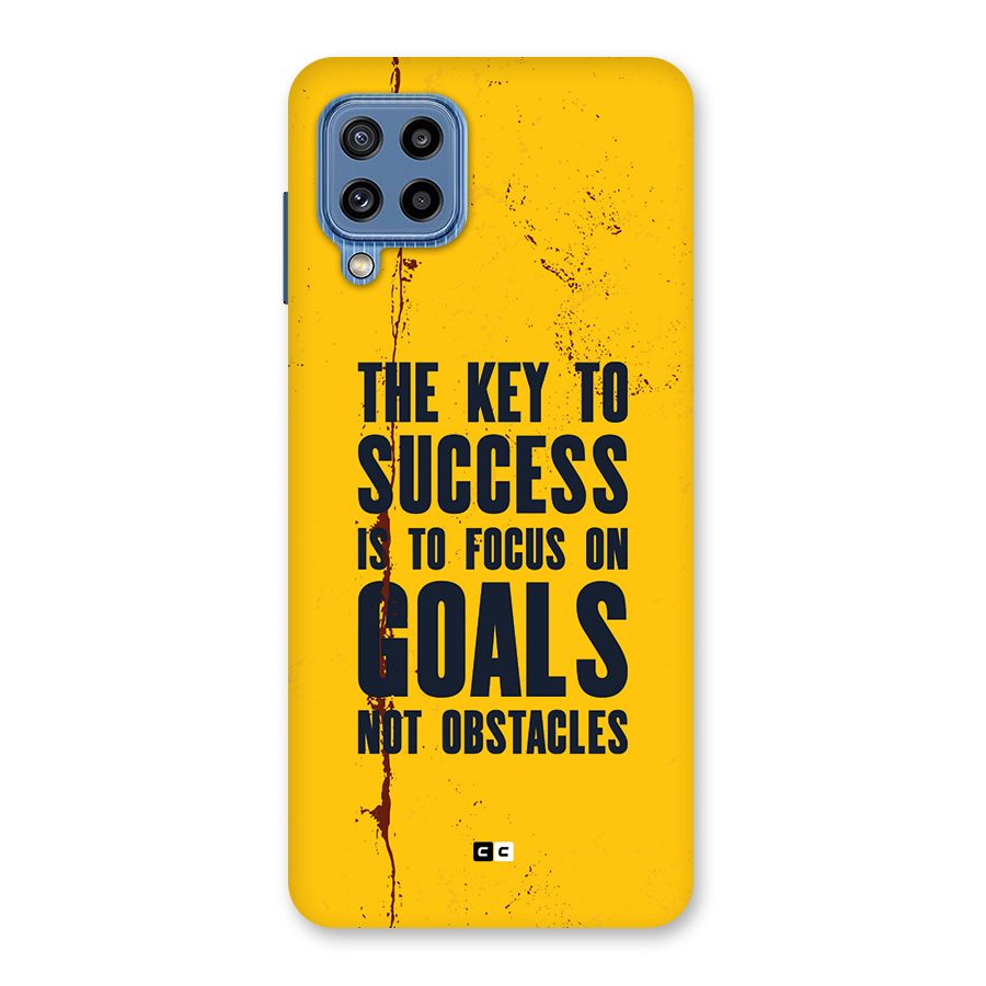 Goals Not Obstacles Back Case for Galaxy M32
