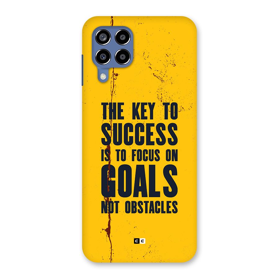 Goals Not Obstacles Back Case for Galaxy M53 5G