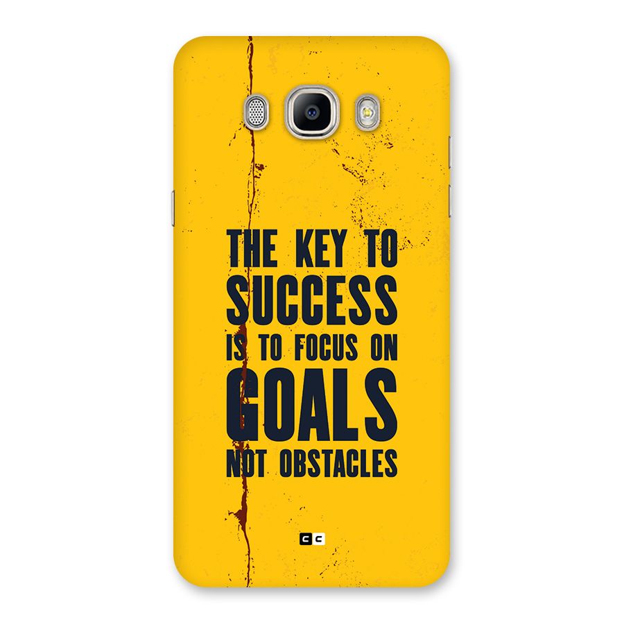 Goals Not Obstacles Back Case for Galaxy On8