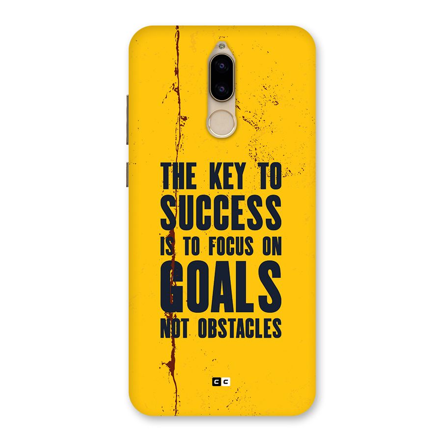 Goals Not Obstacles Back Case for Honor 9i