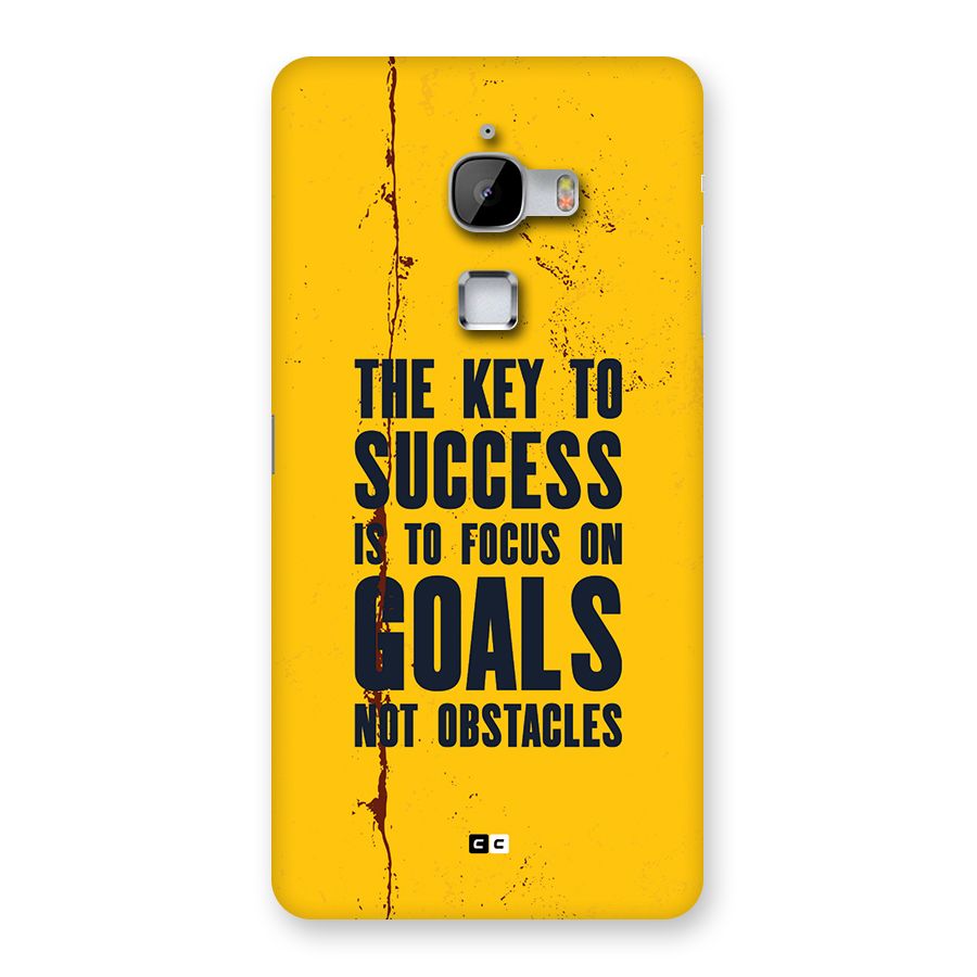 Goals Not Obstacles Back Case for LeTV Le Max