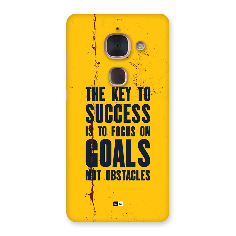 Goals Not Obstacles Back Case for Le Max 2