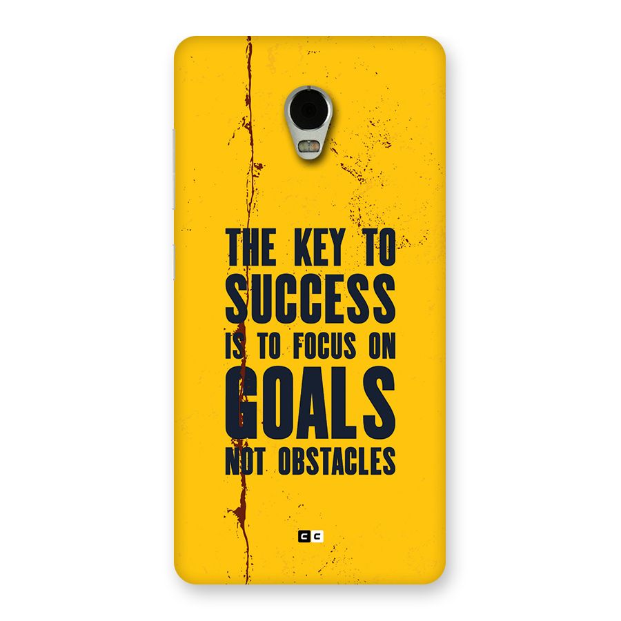 Goals Not Obstacles Back Case for Lenovo Vibe P1