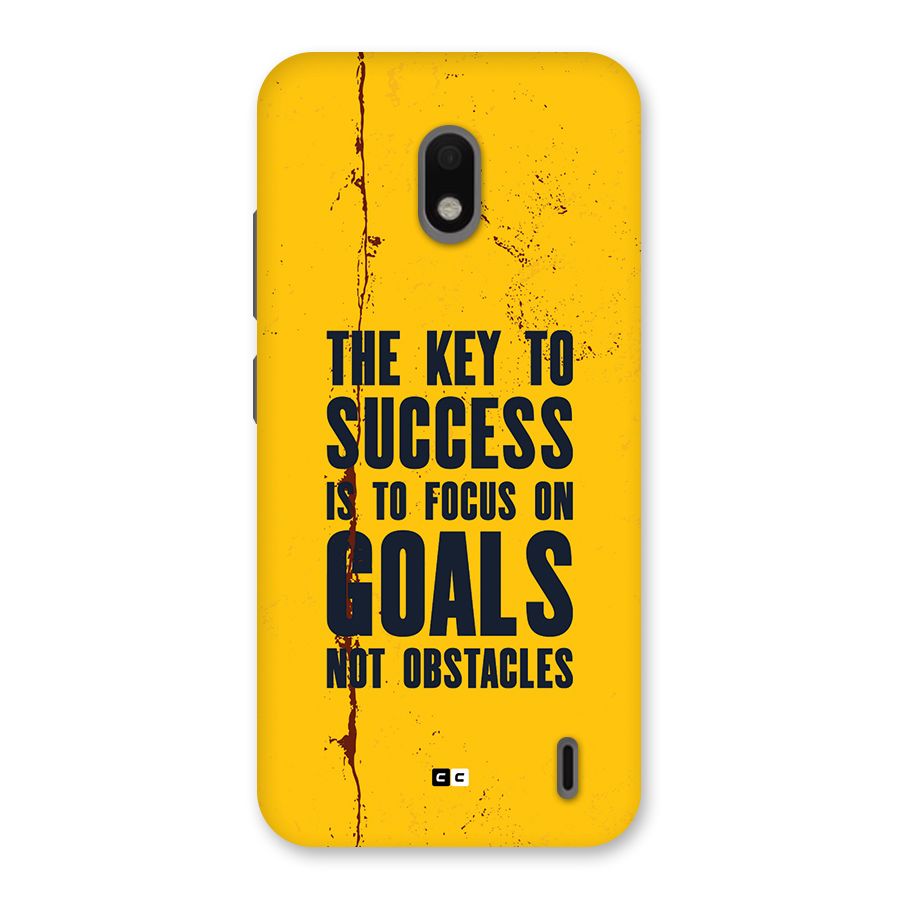 Goals Not Obstacles Back Case for Nokia 2.2