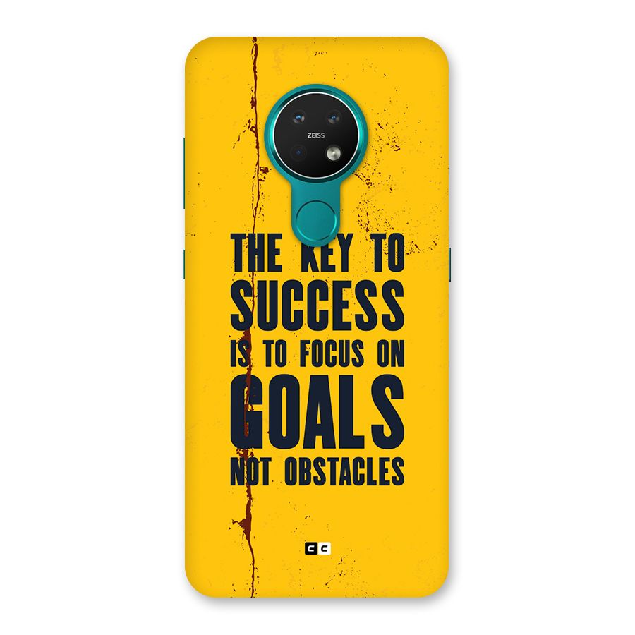 Goals Not Obstacles Back Case for Nokia 7.2