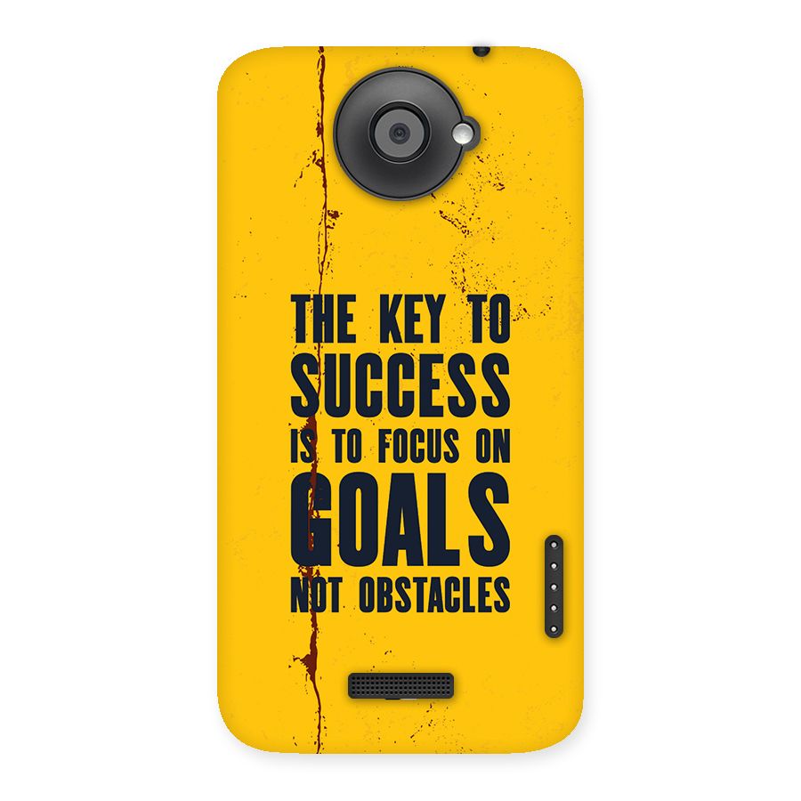Goals Not Obstacles Back Case for One X