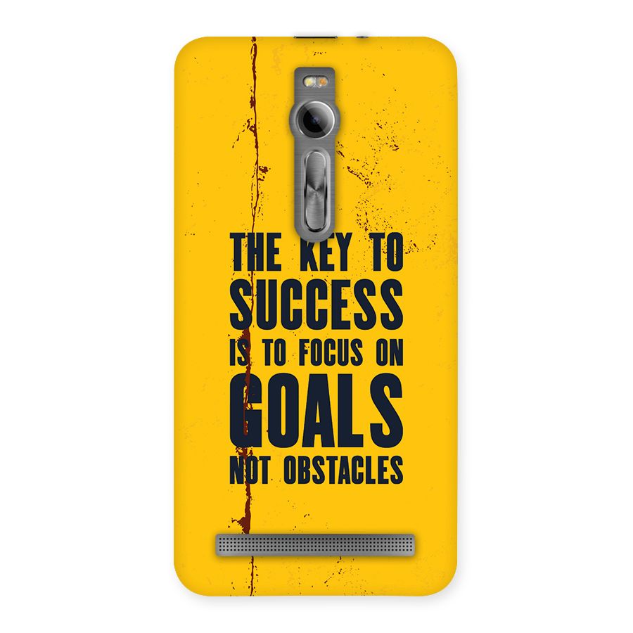 Goals Not Obstacles Back Case for Zenfone 2